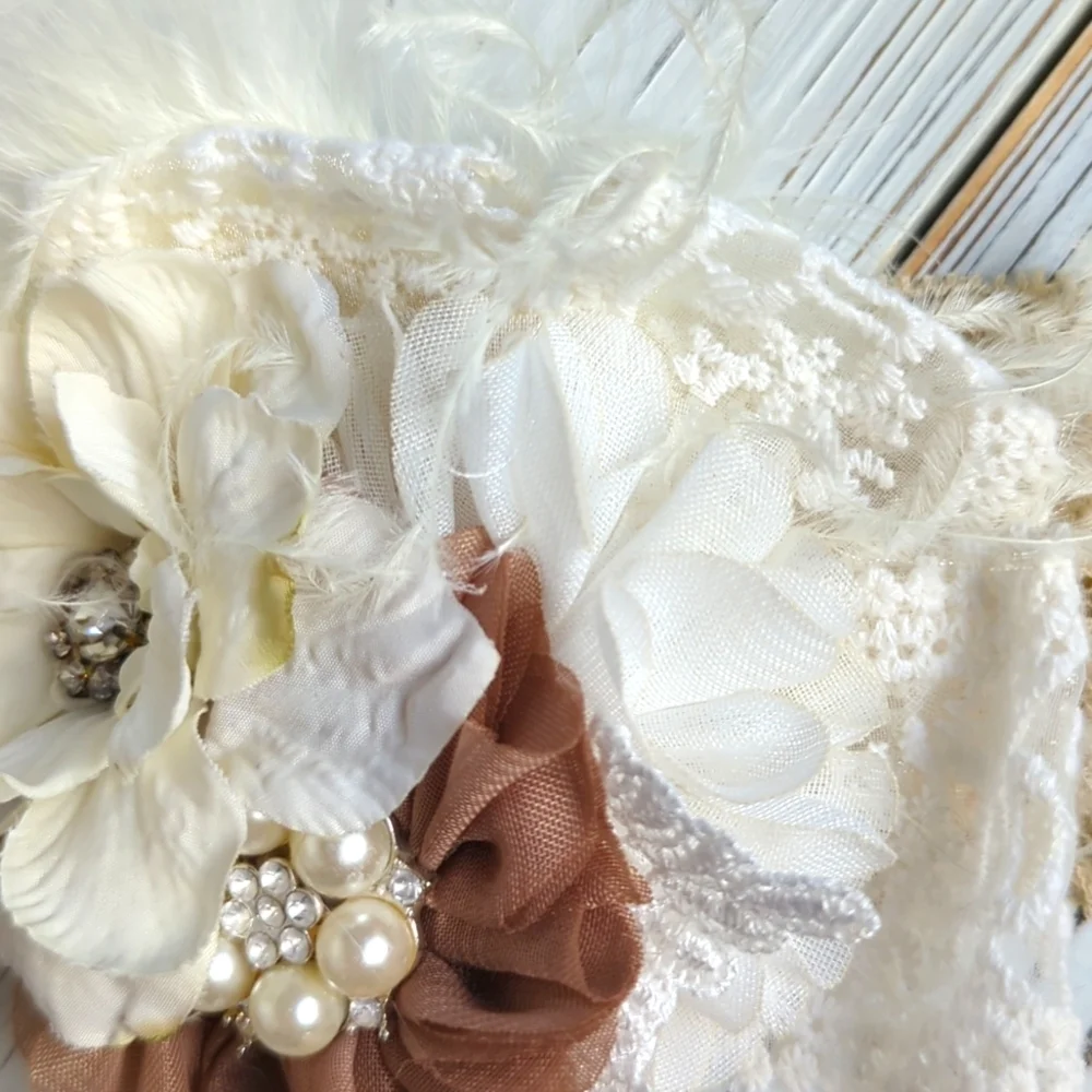 Decorative Floral & Lace Baby Headband